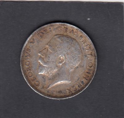 Beschrijving: 1/2 Crown  GEORGIUS V  